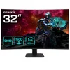 Image de Gigabyte Gs32qc Moniteur De Jeu Incurvé 31,5" Qhd - 2560 X 1440, 1500r, 165hz, 1ms, 300 Cd/m², Freesync Premium, Hdr Re
