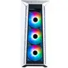 Image de Boîtier Gaming - - Masterbox Mb520 - Façade En Verre - White Argb - 3x120mm