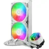 Image de Cooler Master Masterliquid 240 Core Ii White Processeur Kit De Refroidissement Du Liquide 12 Cm Blanc
