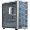 Image de Boîtier Pc Aster Elite 502 Blanc Ventilateurs Argb Verre Trempé