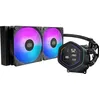 Image de COOLER MASTER - MasterLiquid Core Nex Digital 240 Black ARGB - MLX-D24M-A18PA-RD - Watercooling - Ventilateur Ø 120 mm