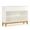 Image de Console 2 Niches & 1 Tiroir "blanco" 120cm Blanc