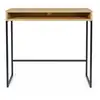 Image de Bureau Design "frame" 100cm Chêne & Noir