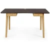 Image de Bureau Design 2 Tiroirs "nice" 140cm Chêne & Noir
