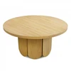 Image de Table Basse Ronde Design "soft" 78cm Naturel