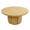 Image de Table Basse Ronde Design Soft 78cm Naturel