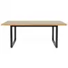 Image de Table Basse Rectangulaire "camden" 120cm Chêne & Noir