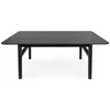 Image de Table À Manger Extensible "butterfly" 180-220cm Noir