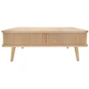 Image de Table Basse Design "rove" 107cm Chêne