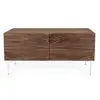 Image de Buffet 2 Portes & 2 Niveaux "plof" 120cm Noyer