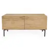 Image de Buffet 2 Portes & 2 Niveaux "plof" 120cm Chêne