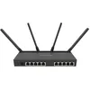 Image de Mikrotik RB4011iGS+5HacQ2HnD-IN routeur sans fil Bi-bande (24 GHz / 5 GHz) Gigabit Ethernet Noir