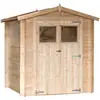 Image de Abri De Jardin En Bois, Ep 19mm, Surface Utile 3.18m², INT009/ Ineksa