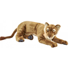 Image de Peluche Géante Lionne Couchée Hansa - 100 Cm De Douceur Et Réalisme