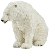 Image de Peluche Géante Ours Polaire 92 Cm De Hauteur Et 155 Cm De Longueur - Hansa