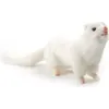 Image de Peluche - HANSA - Furet blanc - 23 cm - Mixte - Intérieur