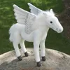 Image de Peluche pégase 30 cm - HANSA - Peluche - Blanc - 30 cm - Mixte - Plush - Enfant - Intérieur - 3 ans