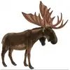 Image de Hansa Peluche Élan Géante 100 Cm - Décoration Enfant Et Thème Forestier