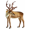 Image de Peluche Géante Renne Hansa 95 Cm De Hauteur Et 90 Cm De Longueur