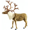 Image de Peluche Géante Renne Nordic 130 Cm - Décoration Arctique Exceptionnelle