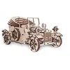 Image de Maquette 3d En Bois - Voiture Rétro 30 Cm