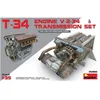 Image de Maquette Char : Moteur V-2-34 du char soviétique T-34