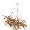 Image de Ugears Trimaran Merihobus Puzzle 3d 237 Pièce(s)