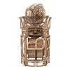 Image de Maquette Horloge - UGEARS - Sky Watcher - Puzzle 3D en Bois - 338 Pièces - À partir de 15 ans