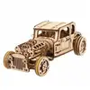 Image de Puzzle 3d en bois 207 pièces ugears hot rod moteur furieux