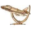 Image de Maquette navette nasa beige