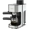Image de Machine Expresso Maestro Élégante Avec Mousseur À Lait Noir