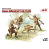 Image de Maquette - ICM - Figurine Infanterie japonaise (1942-1945) - Échelle 1/35 - Plastique - Mixte