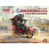 Image de Maquette et figurines militaires : Taxi de la Marne avec Infanterie Française Bataille de la Marne