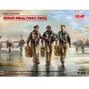 Image de Figurines USAAF Pilots - ICM - 1941-1945 - 3 figures en marche - 1/32 - 100% nouveaux moules