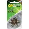 Image de GP BATTERIES Pile Auditive Zinc Air - GP ZA312-D6 - Blister de 6