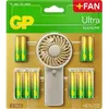Image de Pile + ventilateur à main GP Batteries Alcaline Ultra type AA/AAA (x24)
