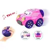 Image de Voiture Télécommandée - Follow Me - Rose - Avec Volant - Des 2 Ans