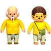 Image de Figurines articulées Monchhichi Feuillu & Sylvus - Ouaps