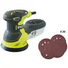 Image de Ponceuse excentrique ryobi ros300a 300w 125 mm avec aspiration des poussieres 5133001142 - ROS300A