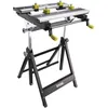 Image de RYOBI - Etabli aluminium pliable orientable avec réglage hauteur - table 600 x 570 x 760 - Avec 4 mors & clé de service - RWB03