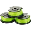 Image de Lot De 3 Bobines Simple Fil Torsadé Ryobi 2mm Pour Coupe-bordures Sur Batterie Rac143
