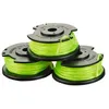 Image de Lot de 3 bobines simple fil torsadé RYOBI 2mm pour coupe-bordures sur batterie RAC143