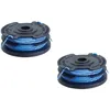 Image de Lot De 2 Bobines Double Fil Torsadé Ryobi 1,5mm Pour Coupe-bordures - Rac110