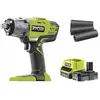Image de RYOBI - Boulonneuse à chocs 18V ONE+ - 3 modes - emmanchement carré 1/2 + batterie 2 Ah sac & adaptateur 1/4 - R18IW3-120S