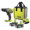 Image de Perceuse-visseuse sans fil - RYOBI - R18DD3-215S - 18V - 2 batteries 15Ah + chargeur + sac de transport