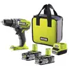 Image de Perceuse-visseuse sans fil - ryobi - r18dd3-215s - 18v - 2 batteries 1,5ah + chargeur + sac de transport R18DD3-215S