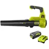 Image de RYOBI - Souffleur 36V MAXPOWER Turbo Jet - soufflerie 152 km/h - débit air : 14 86 m³/min + batterie 4 0 Ah & chargeur - RY36BLA-140