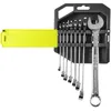 Image de RYOBI - Jeu de 8 clés (8 10 11 12 13 14 17 19 mm) - Angle de reprise 15° - Coffret compatible avec Ryobi® LINK - RHWR8PC