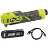 Image de Gonfleur - RYOBI - RI4-120G - 4V USB Lithium - 69 bars - 1 batterie 20Ah