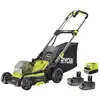 Image de Tondeuse poussée 18v - ryobi - ø coupe 40 cm - ramassage et mulching - 2 batteries 18v 4 ah + 1 chargeur RYO4892210233462
